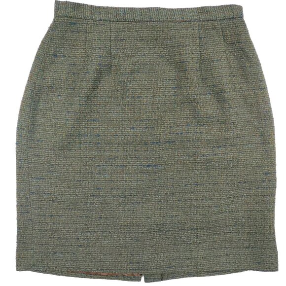 Petite Sophisticate Suit Wool Blend Blazer & Skirt Sexy Librarian Teacher Sz 8 - Picture 8 of 16